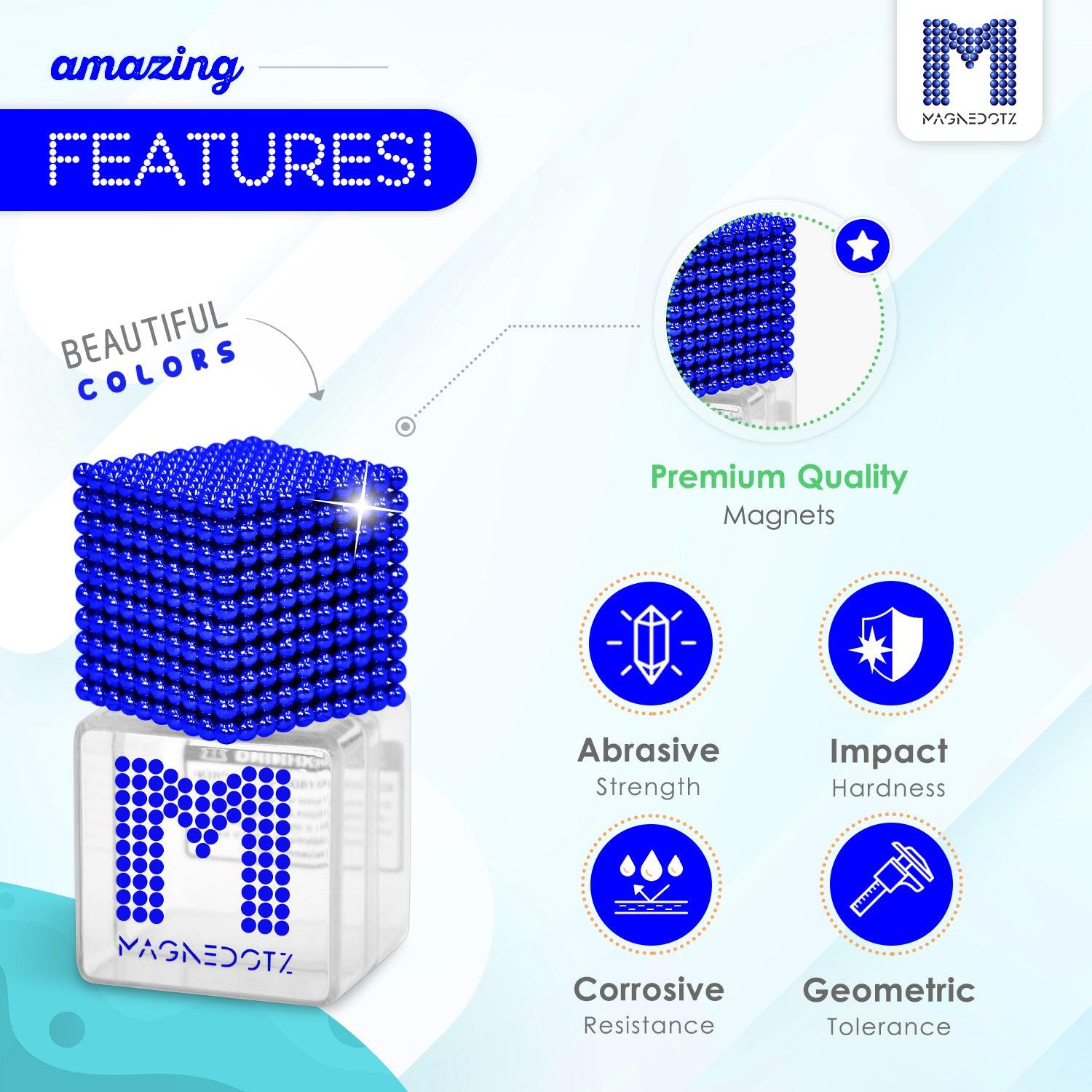 3MM Blue MagneDotZ