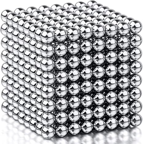 2.5 MM Silver MagneDotZ 512pcs