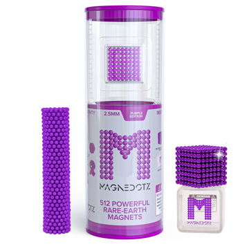 2.5 MM Purple MagneDotZ 512pcs