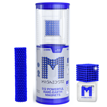 2.5 MM Blue MagneDotZ 512pcs