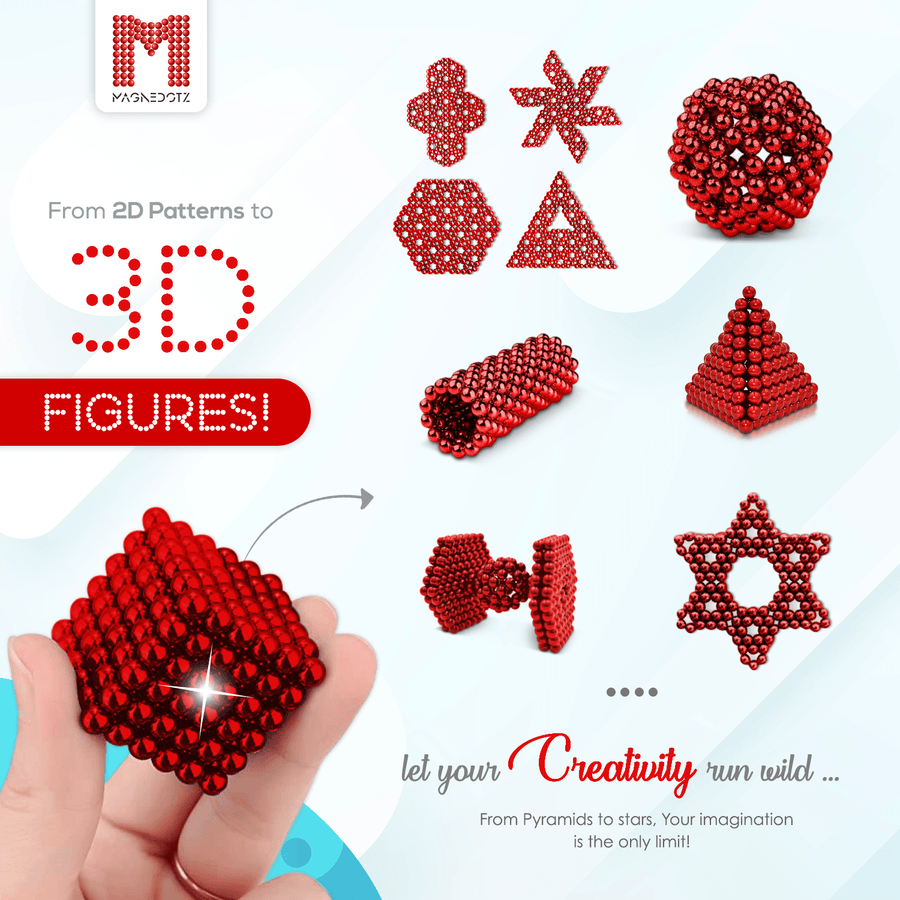 5MM Red MagneDotZ