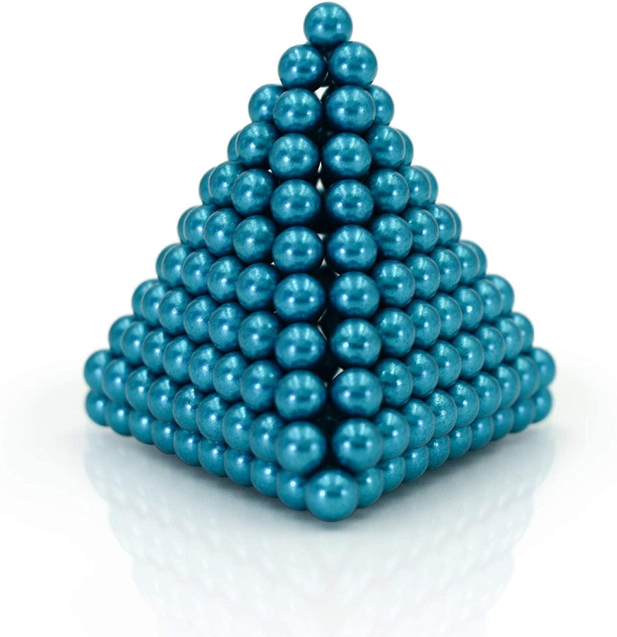 5MM Cyan MagneDotz magnetic balls - desktop fidget toy – MagneDotZ